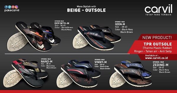 Sandal Zaman Now Carvil 95173