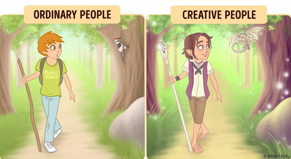Perbedaan Orang Kreatif Dan Biasa 3