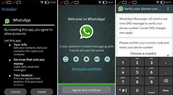 Cara Download Dan Install Whatsapp Di Nokia X 2