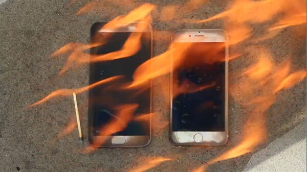 Uji Bakar Iphone 6s Vs Galaxy S7 Edge 1