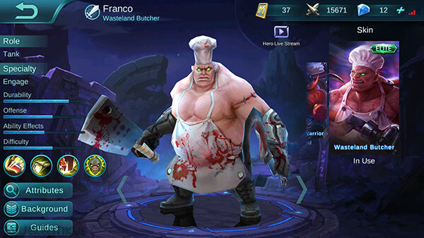 Franco Mobile Legends 2