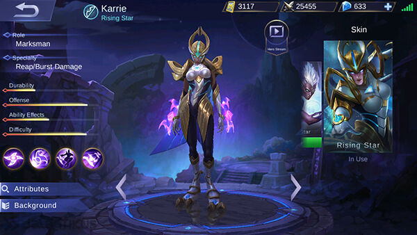 Karrie Mobile Legends 2