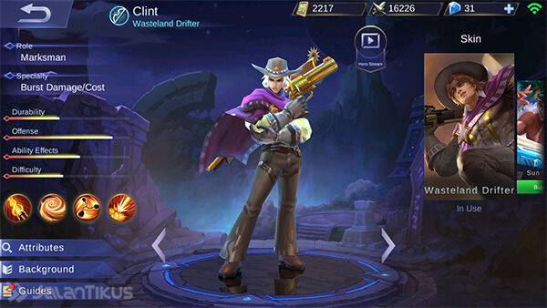 Guide Clint Mobile Legends 1