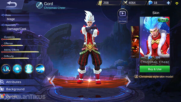 Guide Gord  Mobile  Legends  Hero  Mage dengan Semburan 