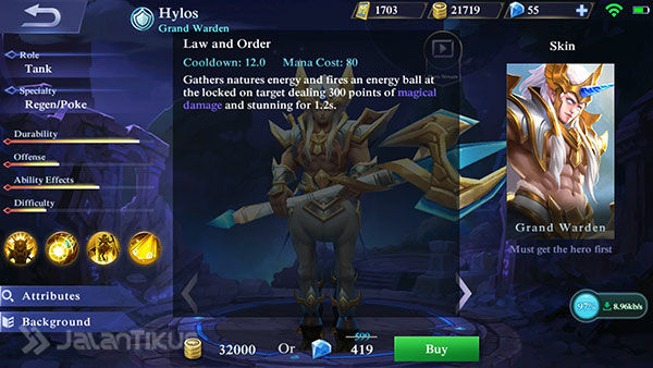 Hero Hylos Mobile Legends 3