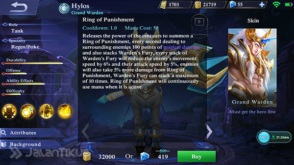 Hero Hylos Mobile Legends 4