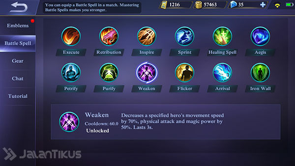 Battle Spell Menyerang Mobile Legends 4