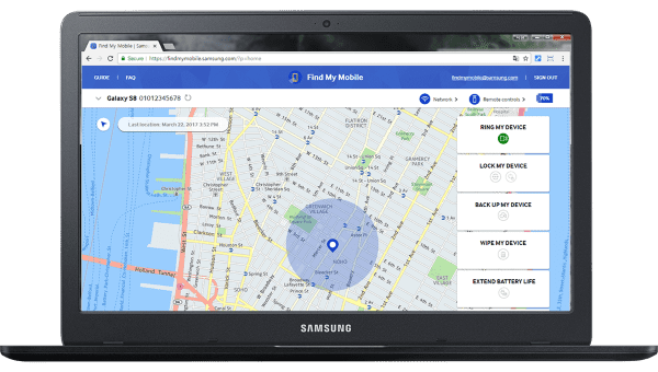 Find My Mobile Samsung Menemukan Smartphone Hilang