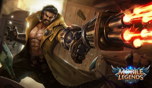 Wallpaper Mobile Legends Roger Dire Wolf Hunter 56df8