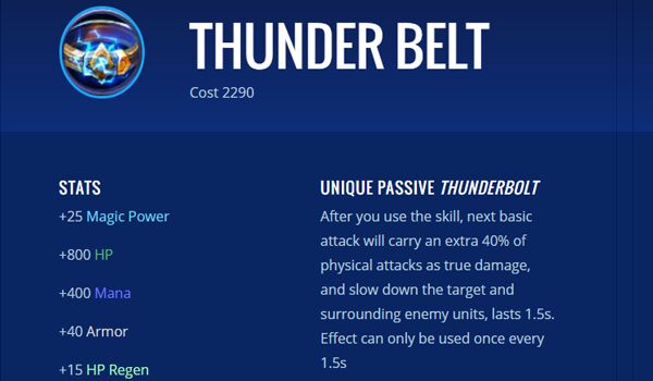 Thunder Belt 7eeb6