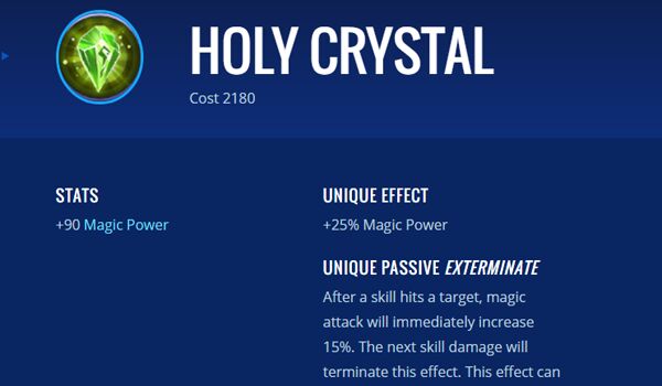 Holy Crystal 2933e