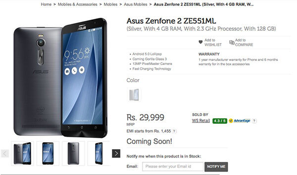 Harga Asus Zenfone 2 128 Gb Storage 6 Jutaan