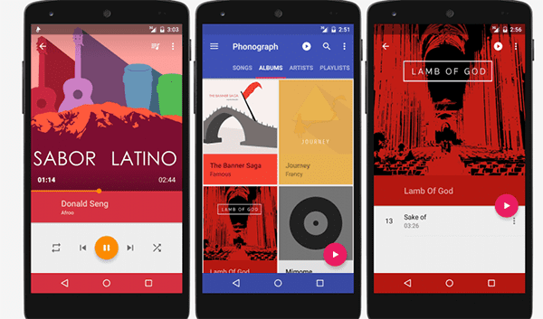Aplikasi Pemutar Musik Terbaik Android 1