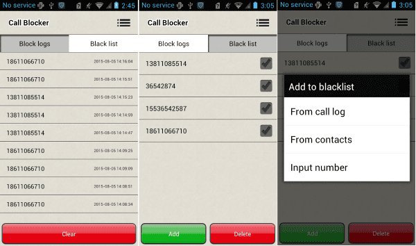 Call Blocker Android Rock 1