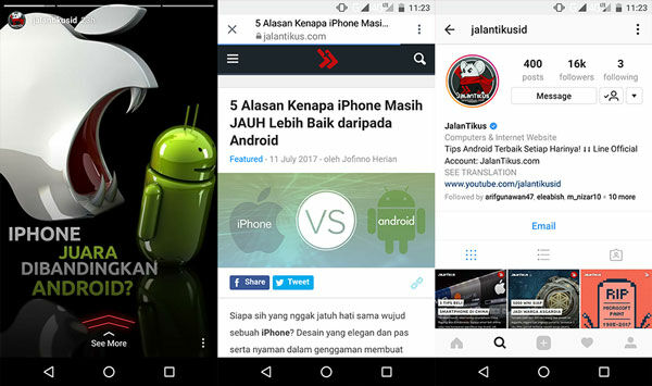Akun Media Sosial Jalantikus 3