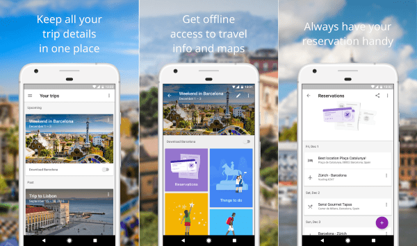 Google Trips Aplikasi Google 1