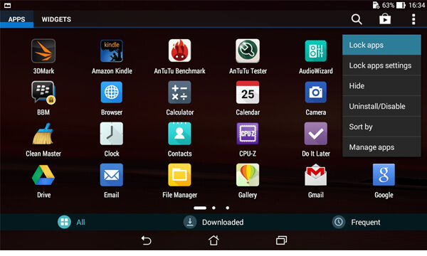Asus Fonepad7 Apps