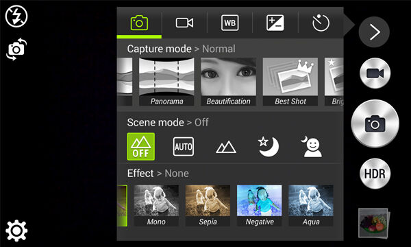 Review Acer Z500kamera