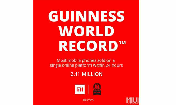World Record Xiaomi