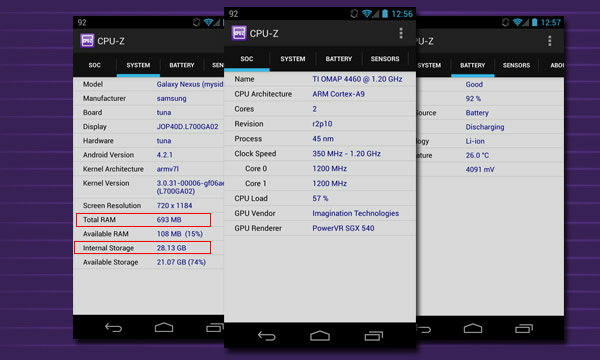 Memori Android B