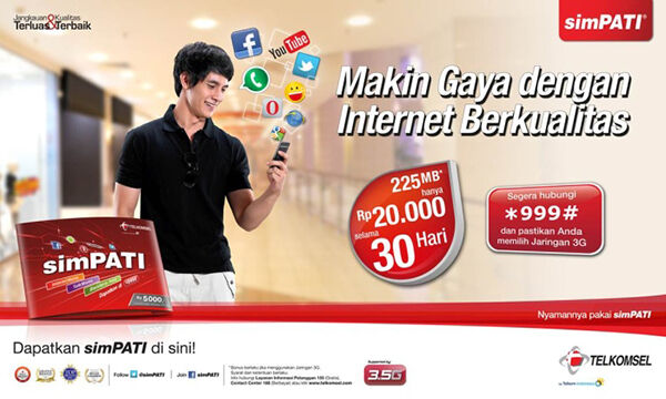 daftar paket internet 4g termurah telkomsel 5