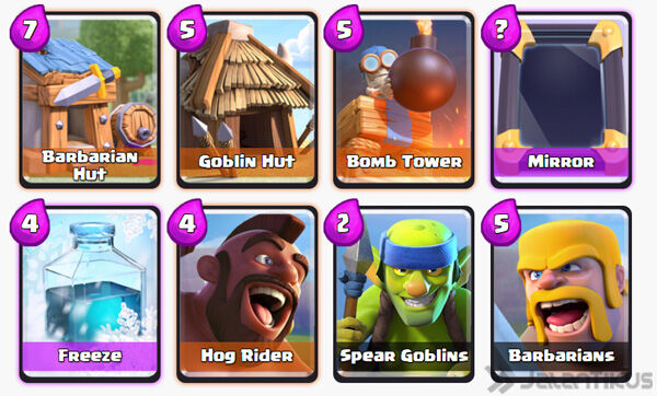 Battle Deck Hog Rider Terbaik 15