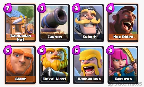 Kombinasi Deck Kartu Arena 7 3