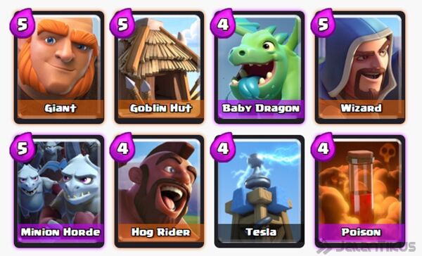 Kombinasi Deck Kartu Arena 7 4