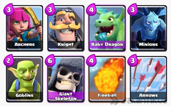 Battle Deck Giant Skeleton Terbaik 12