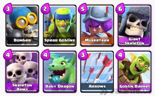 Battle Deck Giant Skeleton Terbaik 14