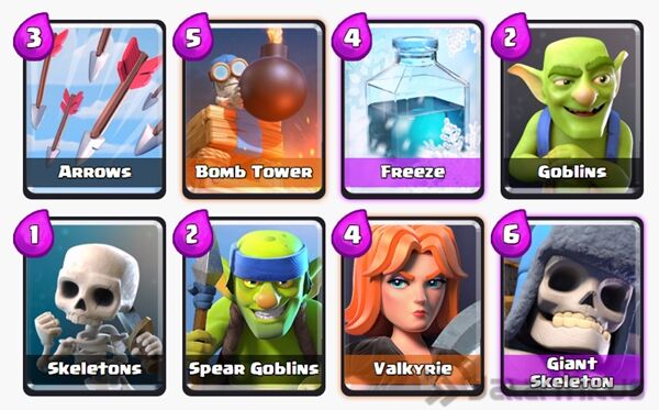 Battle Deck Giant Skeleton Terbaik 15