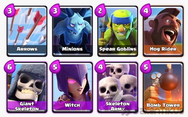 Battle Deck Giant Skeleton Terbaik 9