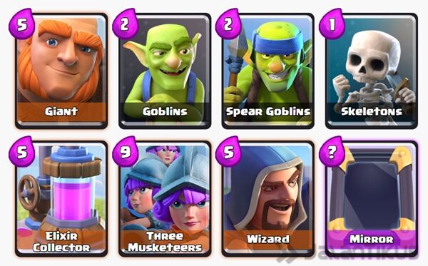 Battle Deck Three Musketeers Terbaik 10