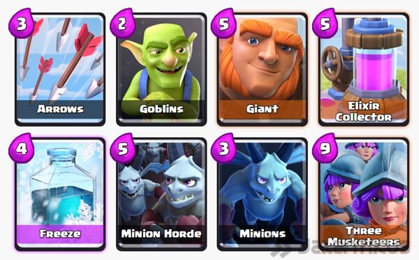 Battle Deck Three Musketeers Terbaik 12