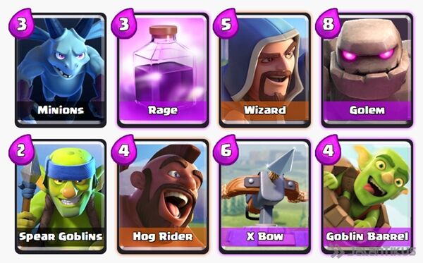 Battle Deck X Bow Clash Royale 11