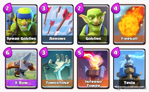 Battle Deck X Bow Clash Royale 20