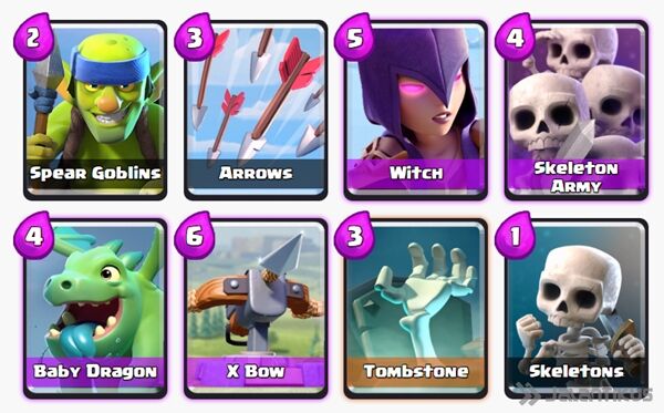 Battle Deck X Bow Clash Royale 5
