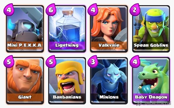 Battle Deck Baby Dragon Clash Royale 20