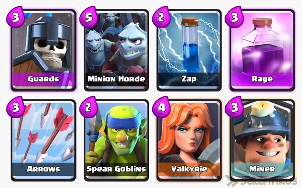 Battle Deck Miner Clash Royale 11