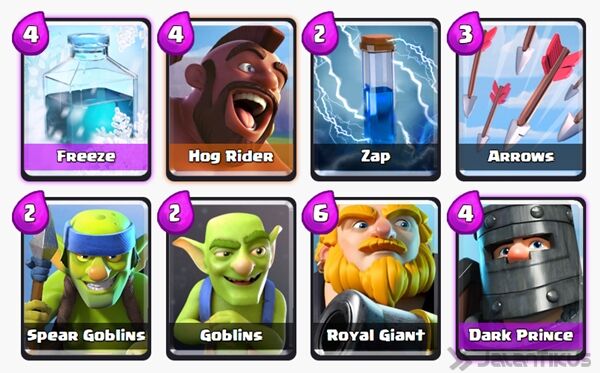 Battle Deck Dark Prince Clash Royale 23