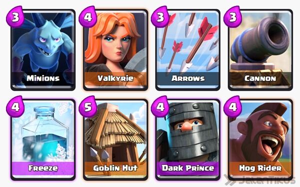 Battle Deck Dark Prince Clash Royale 26