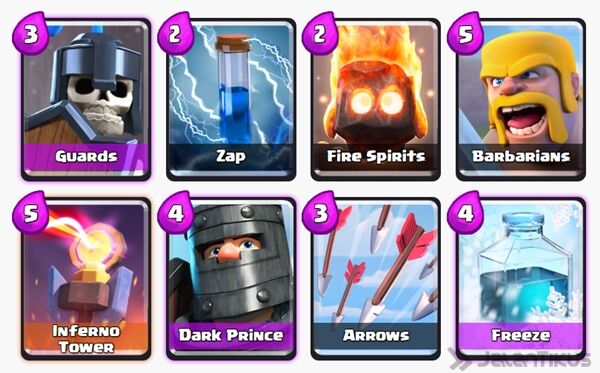Battle Deck Dark Prince Clash Royale 27