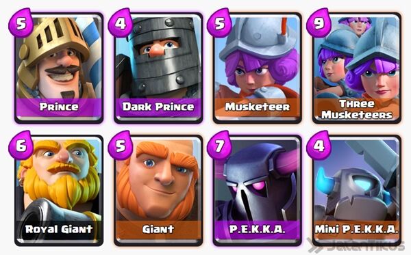 Battle Deck Dark Prince Clash Royale 8