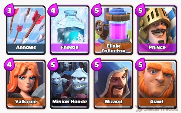 Battle Deck Giant Clash Royale 20