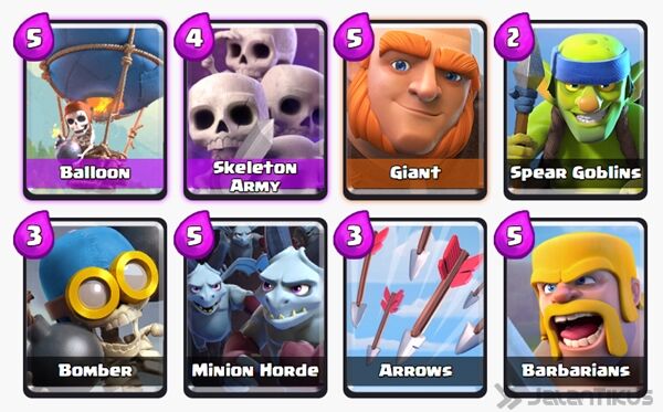 Battle Deck Giant Clash Royale 28