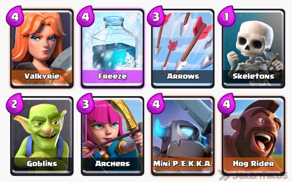 Battle Deck Mini Pekka Clash Royale 10