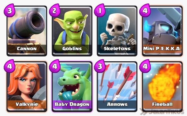 Battle Deck Mini Pekka Clash Royale 21