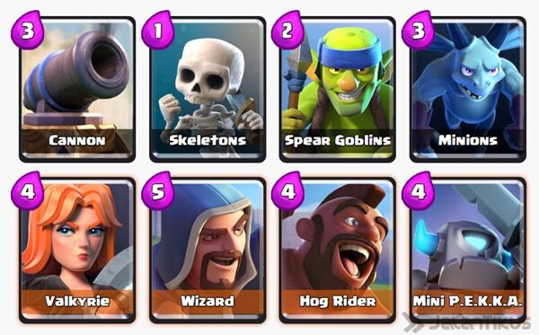 Battle Deck Mini Pekka Clash Royale 22