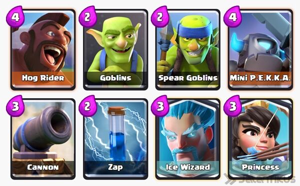 Battle Deck Mini Pekka Clash Royale 24