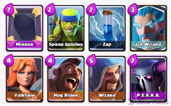 Battle Deck Ice Wizard Clash Royale 22